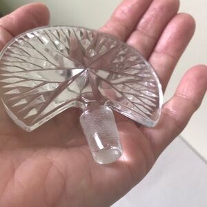 Vintage Glass Perfume Bottle Stopper